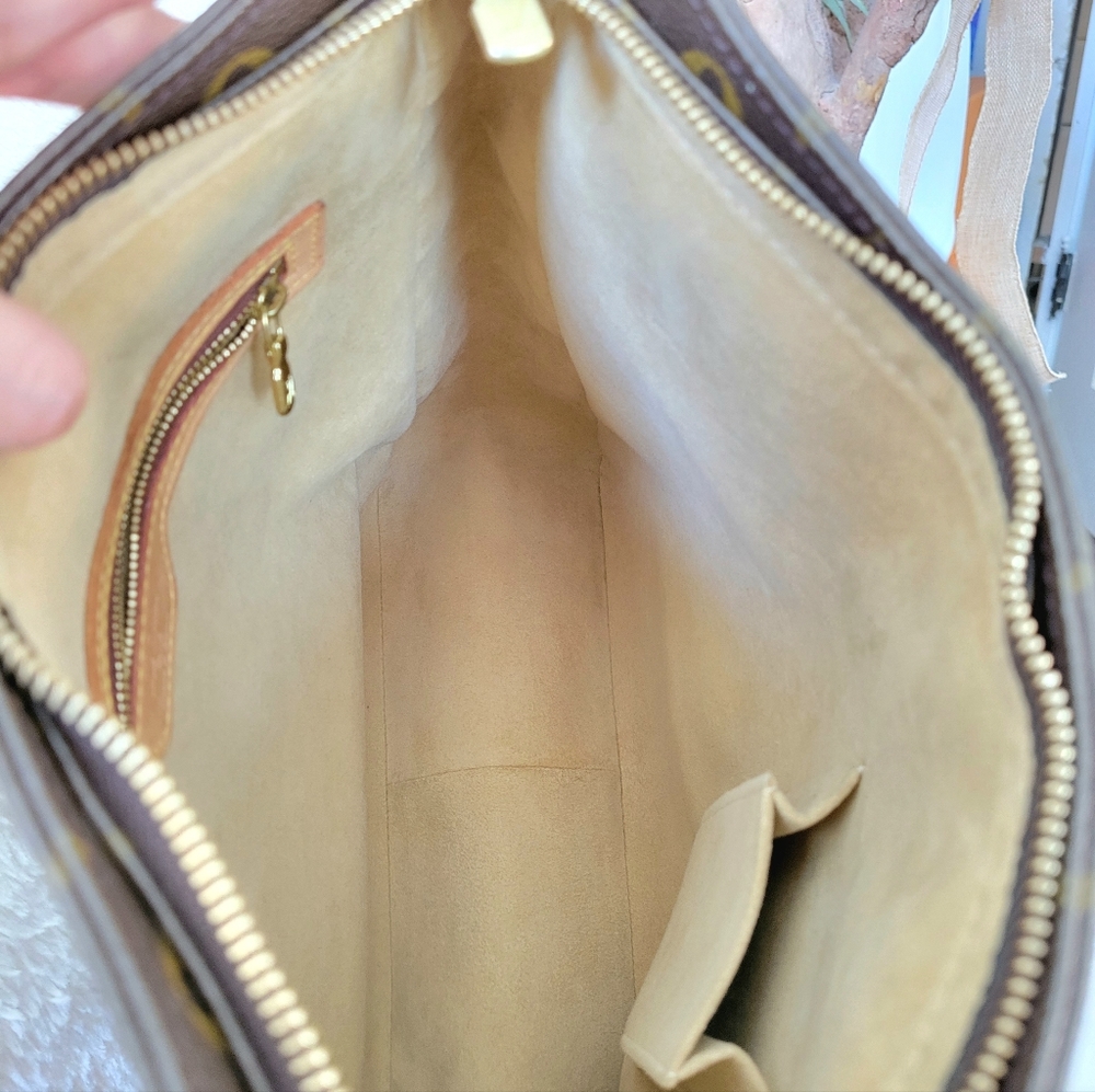 💕DISCONTINUED Very Rare Shoulder Bag LOUIS VUITTON Looping GM Monogram - Picture 9 of 15